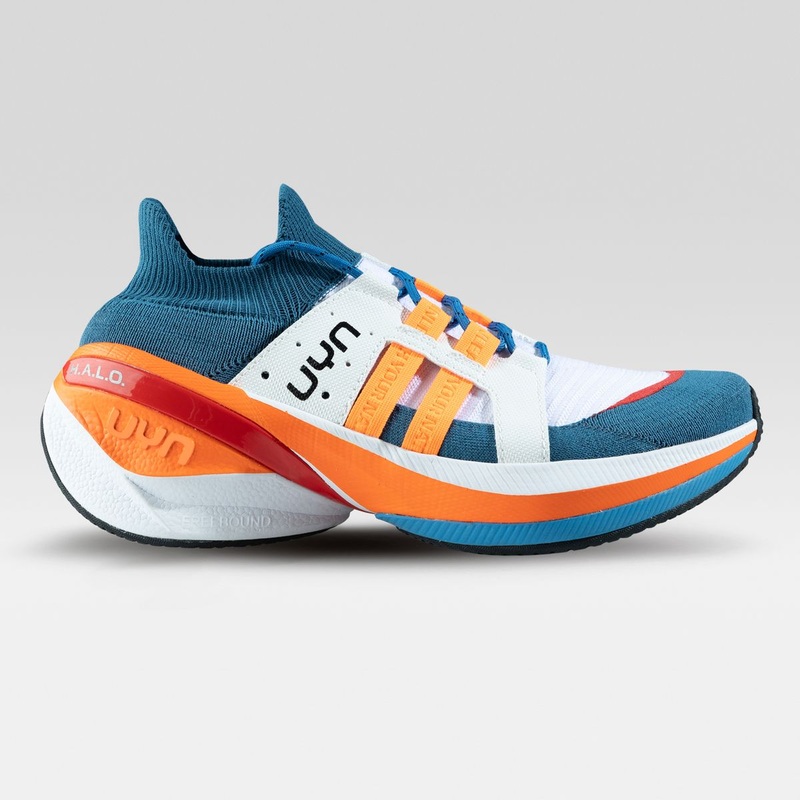 Synapsis Road Running Shoe|Orange Sole/Blue and White|Black Sole/Anthracite and Orange|UK 4-Womens|UK 4.5-Womens|UK 7-Womens|UK 7-Mens|UK 8-Mens|UK 8.5-Womens
