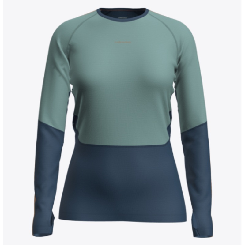 Icebreaker W Merino 200 Oasis + LS Crewe