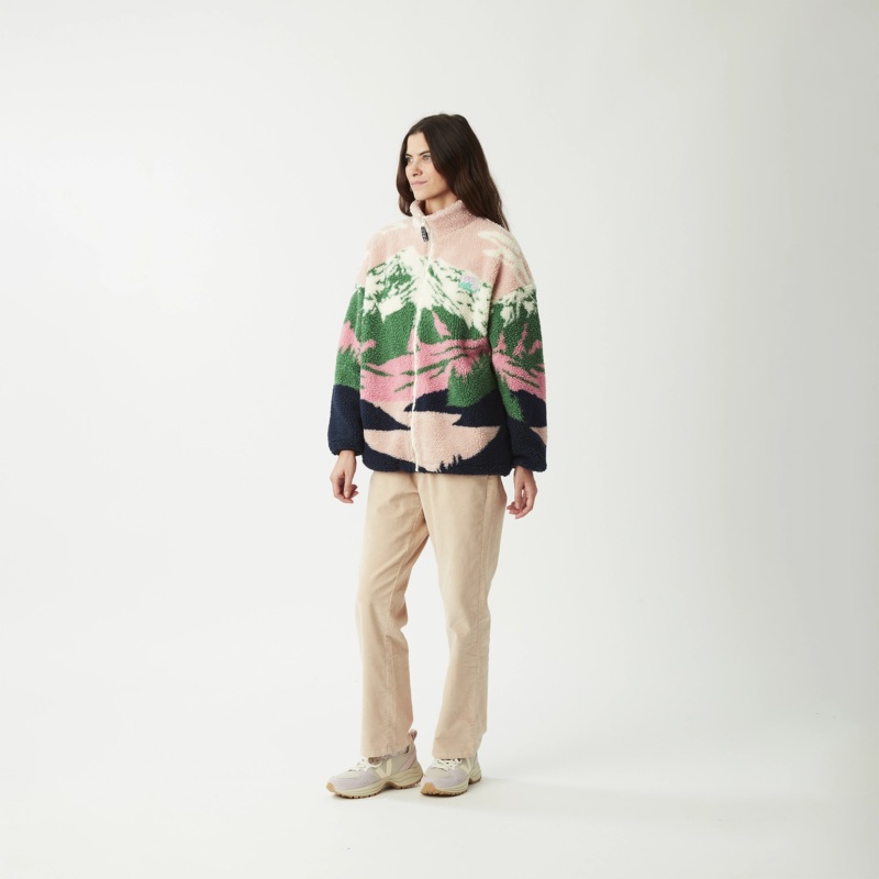 Nyss Zip Fleece 25/26|Cloudy Landscape|XS|Small|Medium|Large