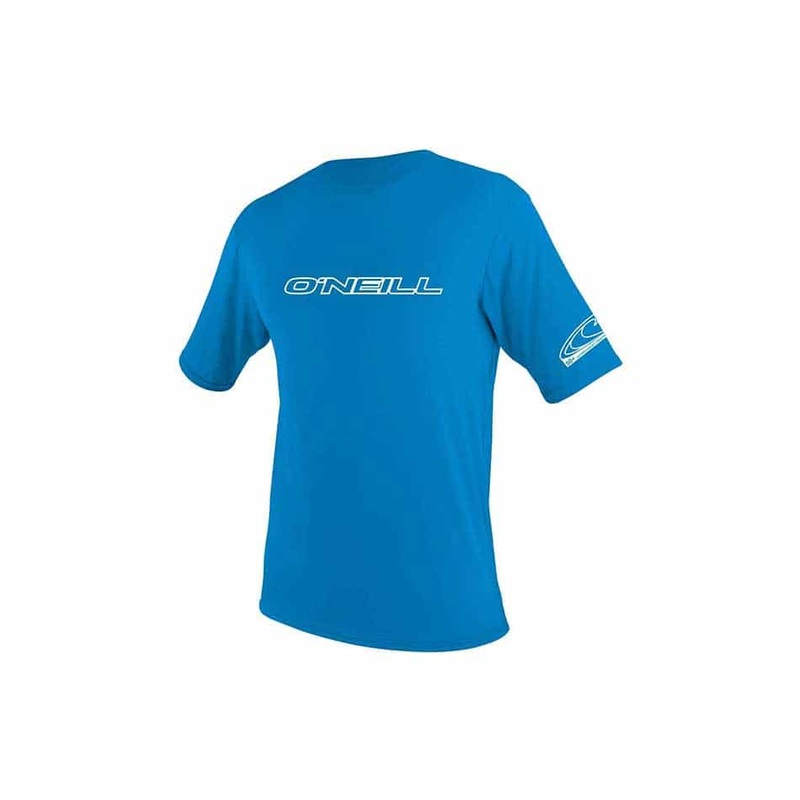 YOUTH BASIC RASH TEE|red|LIME|brite blue|white|graphite|lime|pacific|4|6|8|10|12|14