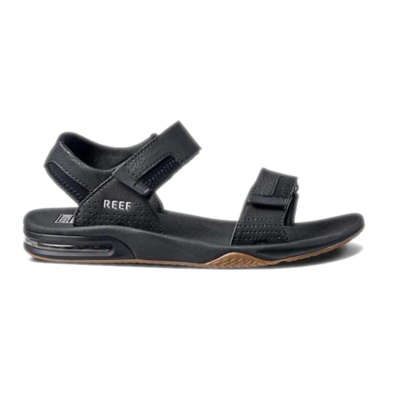 FANNING BAJA SANDALS|black/silver|7|8|9|10|11|12