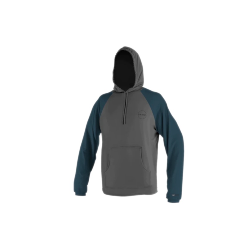 24-7 TRAVELLER LS SUN HOODIE|cool grey|graph/cadetblu|M|S|L|XL