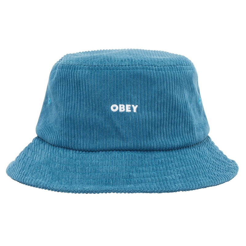 BOLD CORD BUCKET HAT|off white|ocean|O/S