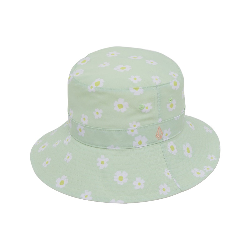 CIRCLE BACK BKT HAT|sage|O/S