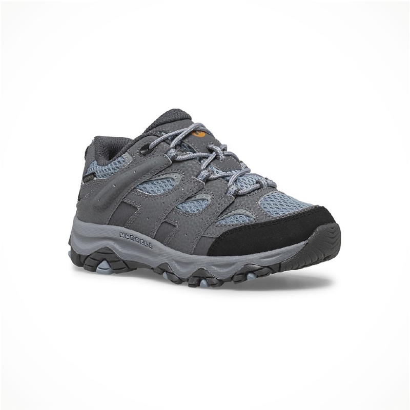 Moab 3 Low Waterproof  Kids’|Altitude|Boulder/Red|1|2|3|4|5|6|7|11|12|13