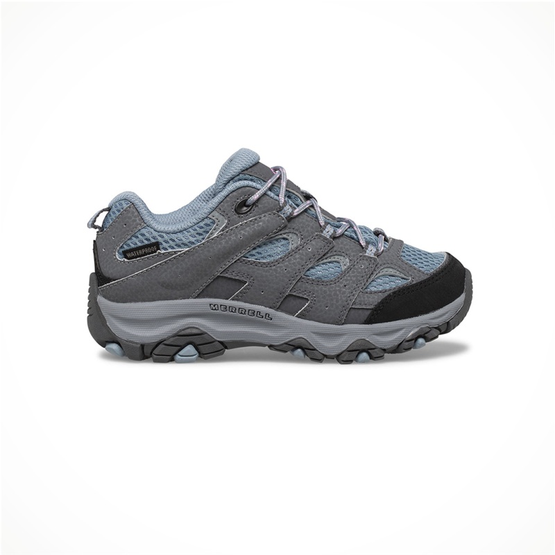 Moab 3 Low Waterproof  Kids’|Altitude|Boulder/Red|1|2|3|4|5|6|7|11|12|13