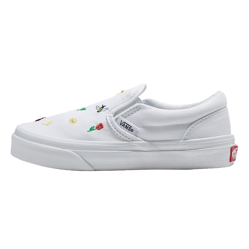 UA CLASSIC SLIP-ON|garden party/true white|5|5.5|6|6.5|7|7.5|8|8.5|4.5