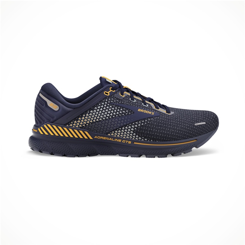 Adrenaline GTS 22  Men’s|Peacoat/Grey/Sunflower|9|10|10.5|11|11.5|12.5|13|Medium