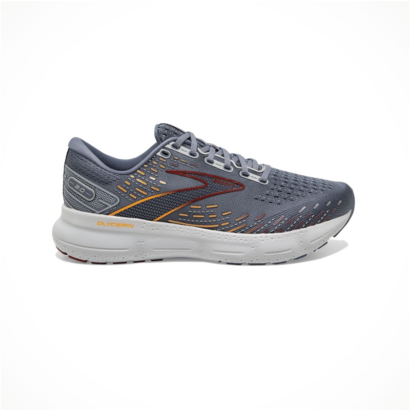 Glycerin 20  Men’s|Grey/Chili Oil/Orange|9|9.5|10|10.5|11|11.5|12|13|Medium