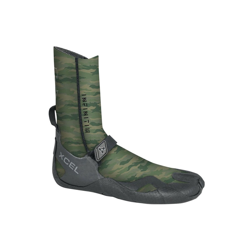 INFINIT ROUND TOE BOOT 5MM|black|camo/black|5|6|12|7|8|9|10|11|13