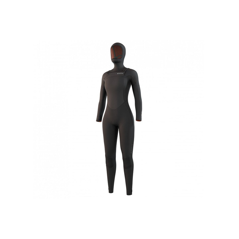 GEM HOODED 6/4/3 CHEST ZIP WETSUIT WOMEN