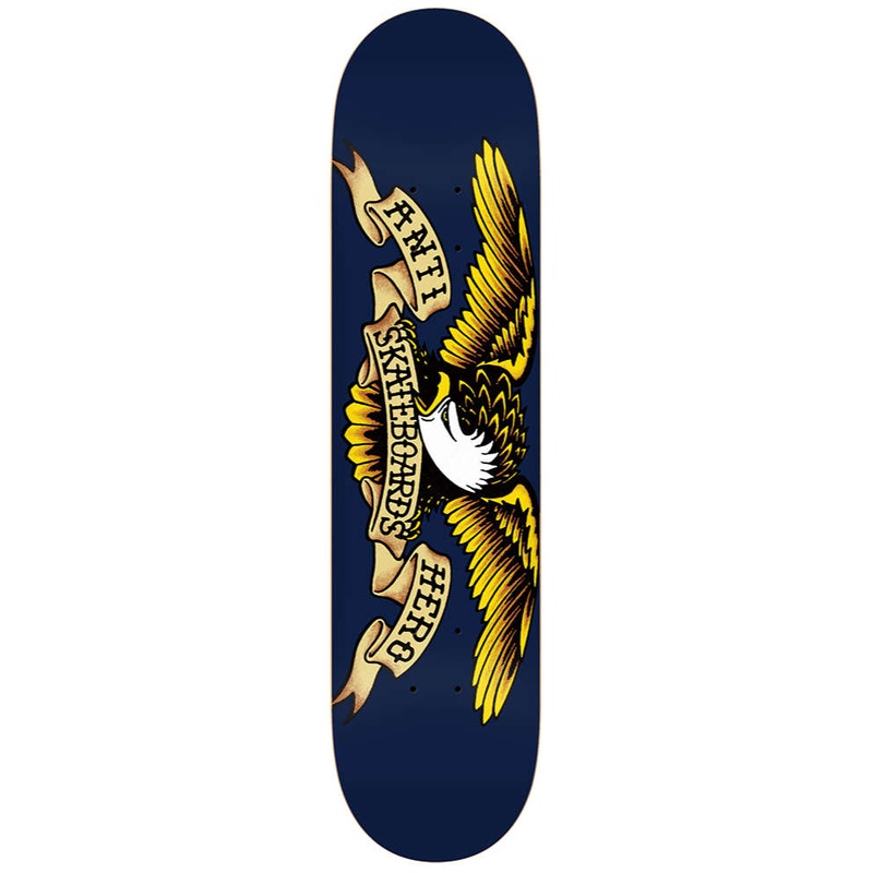 Anti Hero – Classic Eagle 8.5 Deck – Navy