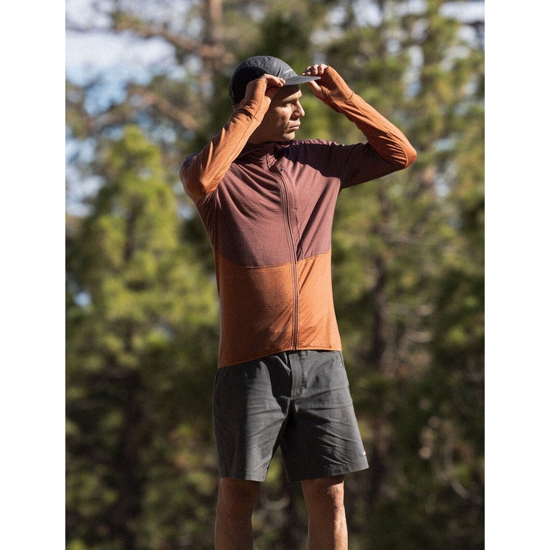 Icebreaker Merino Blend 200 Realfleece Descender Long Sleeve Zip Hoodie