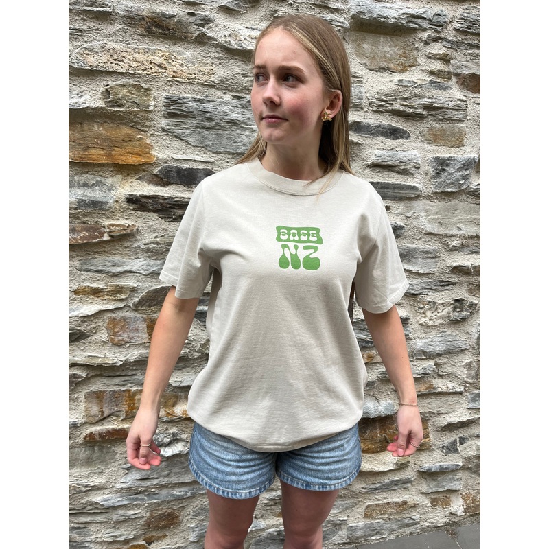 BaseNZ Womens Mountain Base Heavy Faded T-Shirt