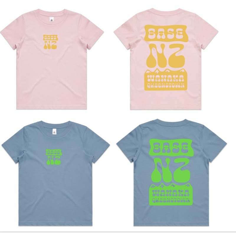 BaseNZ Youth Mountain Base 2 Tee
