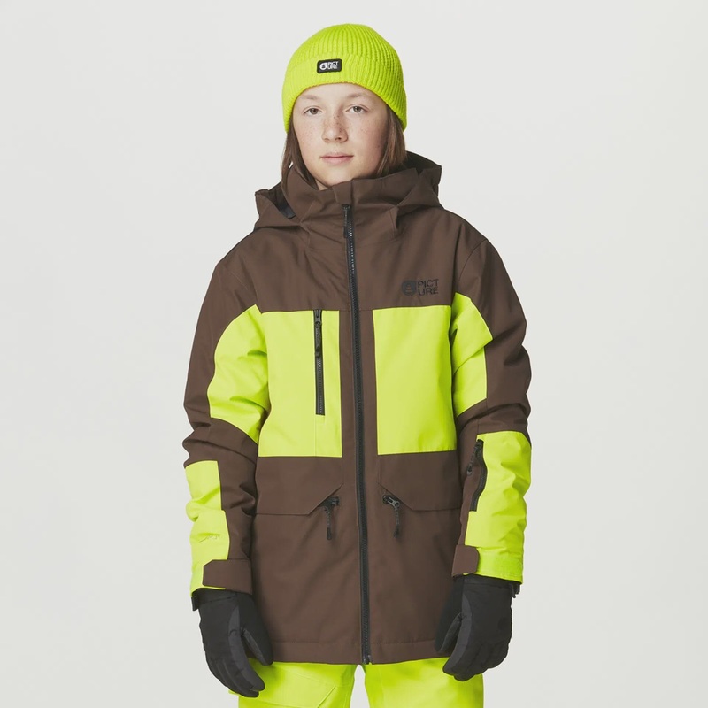 Picture Stony Youth Jacket|Chicory Coffee Acid Lime|10Y|12Y|14Y
