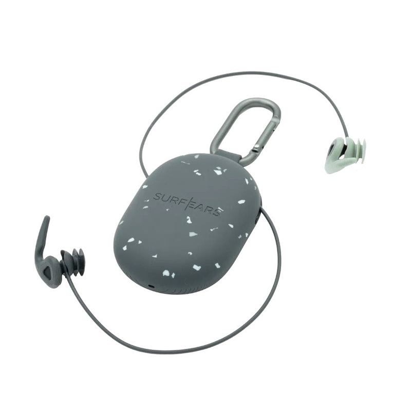 Surf Ears V4.0 – Bouchons d’oreilles surf universels – Black / Sage