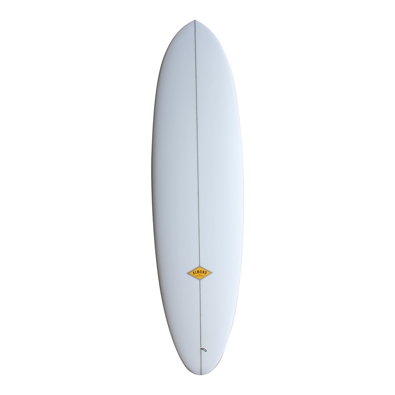 ALMOND Surfboards – Pleasant Pheasant 6’10 (PU) – Clear