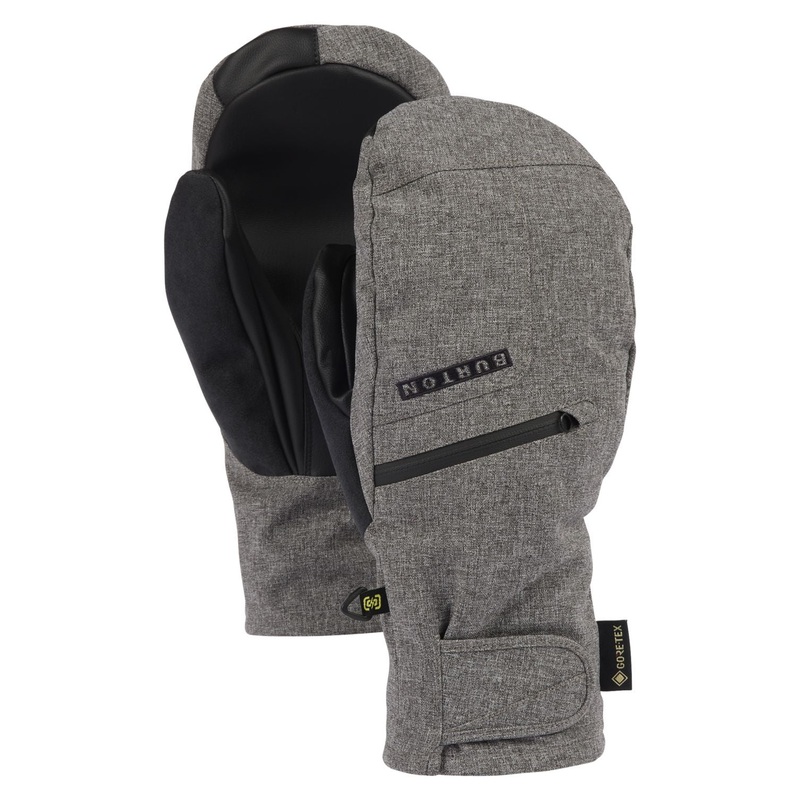 Burton GORE-TEX Under Mittens|Kelp|Gray Heather|True Black|S|M|L|XL