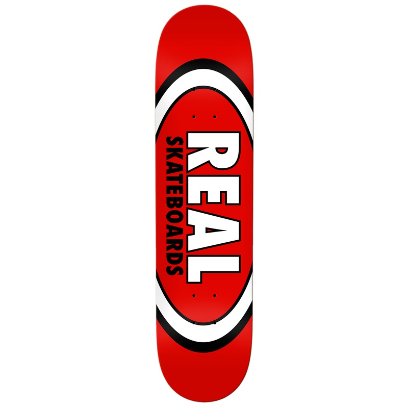 REAL Skateboards – Team Classic Oval – 8.12 Deck