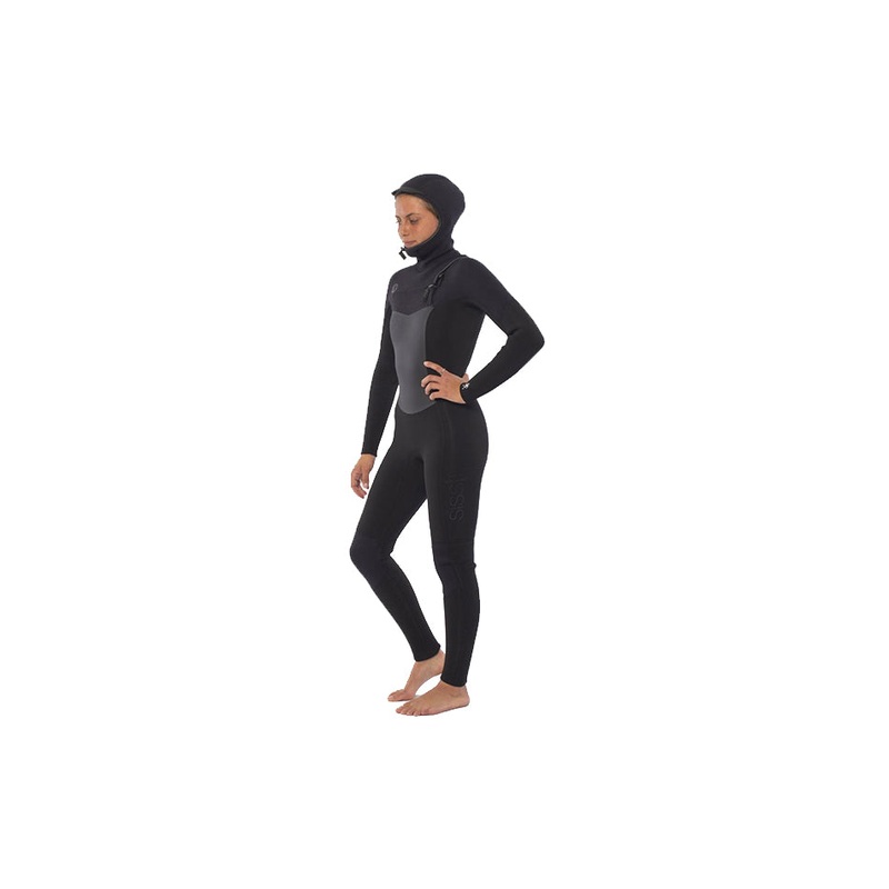 5/4 7 SEAS HOODED CHEST ZIP WETSUIT