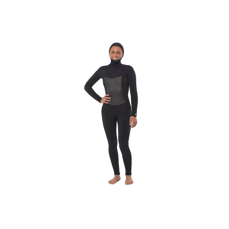 5/4 7 SEAS HOODED CHEST ZIP WETSUIT