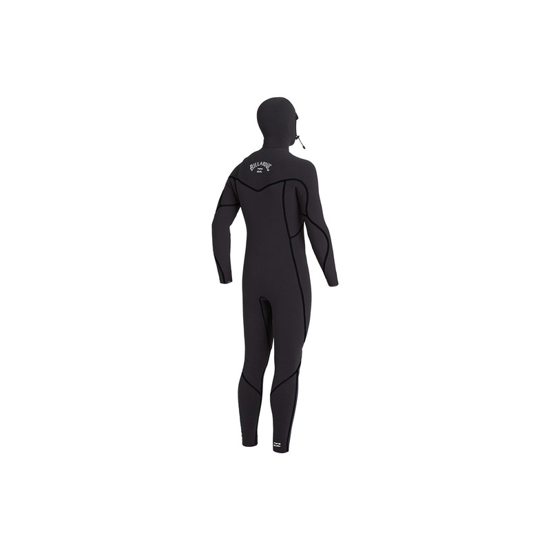 5/4 FURNACE CHEST ZIP HOODED WETSUIT