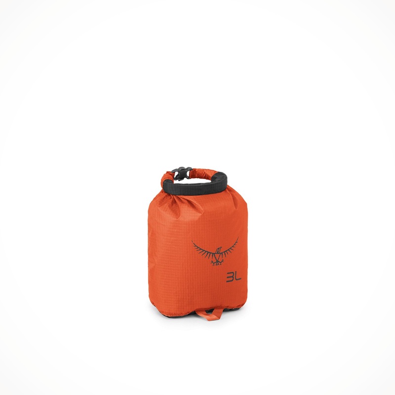 Ultralight Dry Sack 3L|Poppy Orange|Shadow Grey|O/S