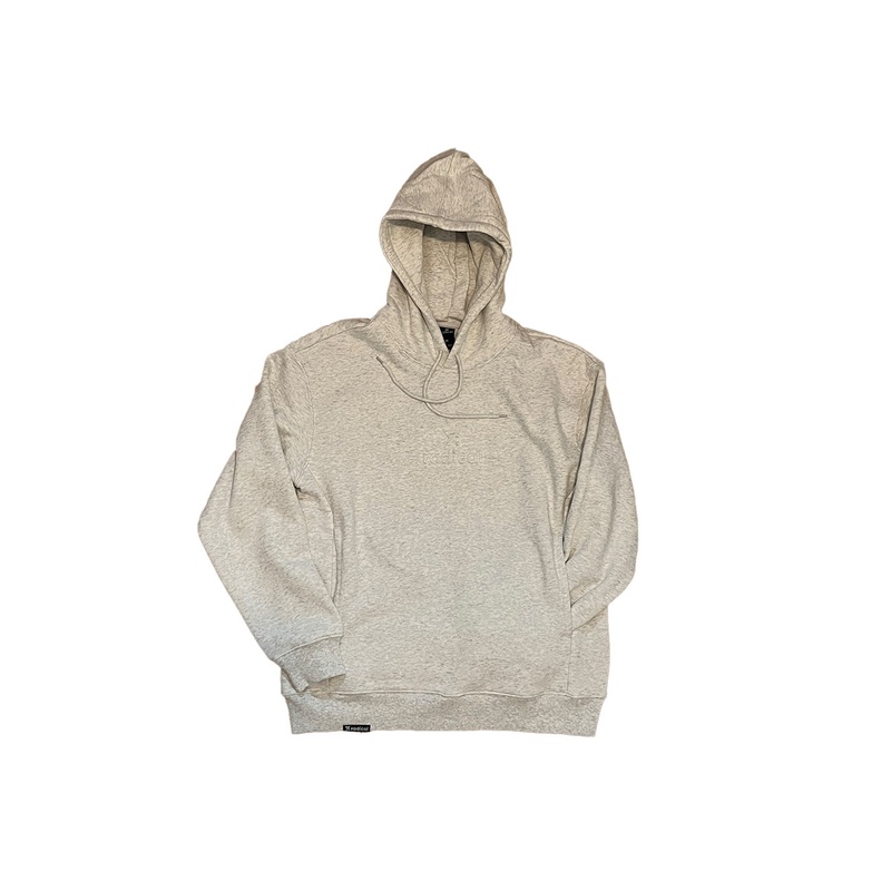 MEN EMBOSSED HOODIE|scarab|heather grey/white|XS|S|M|L|XL|XXL