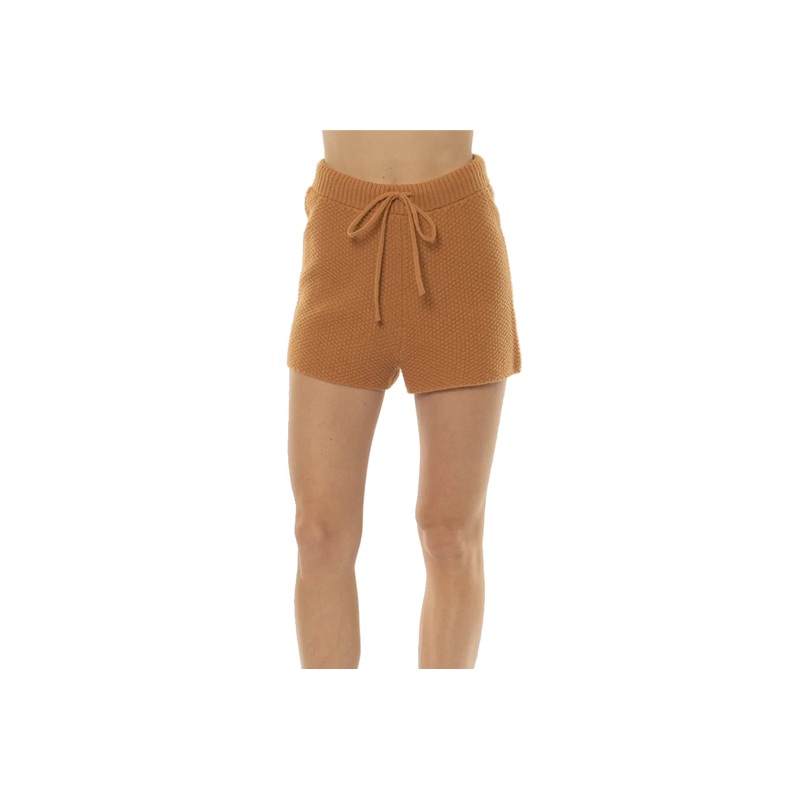 DEL MARCOS KNIT SHORT|honey|XS|S|M|L
