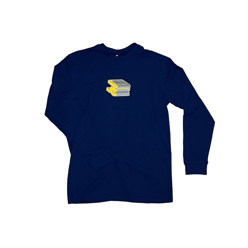 RETRO LS T-SHIRT|royal blue|heather grey|XS|S|M|L|XL|XXL
