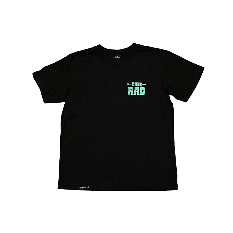 TOPPING WAVE WMN T-SHIRT|BLACK|XS|S|M|L|XL