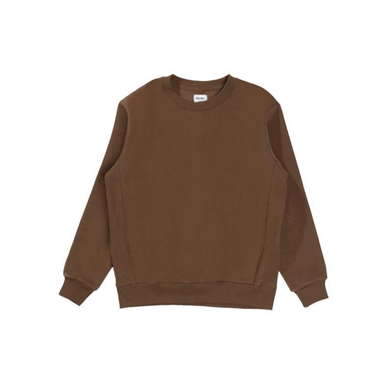 CLASSIC FLEECE CREW|heather grey|chocolate|S|M|L|XL|XXL