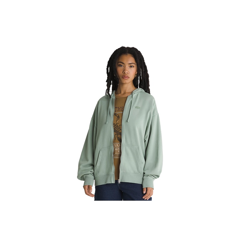 EVERYDAY OS ZIP HOODIE|iceberg green|S|M|L