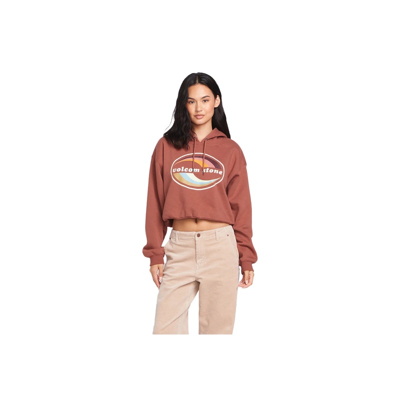 GOOD THINGS FLEECE|chestnut brown|XS|S|M|L