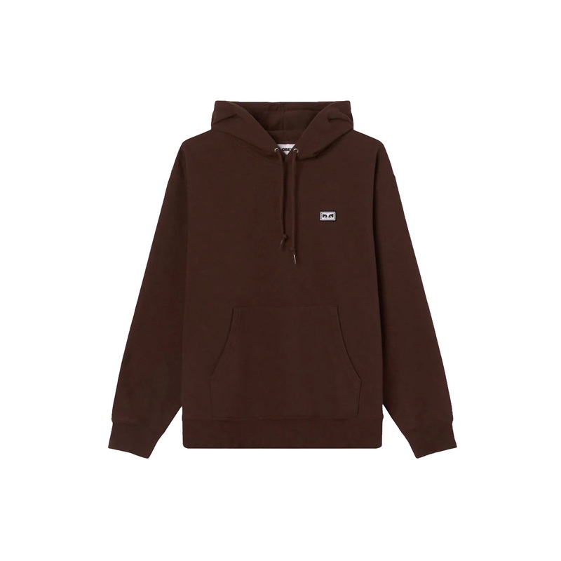 EST WRKS EYES HOOD II FLEECE|java brown|M|L|XL|XXL
