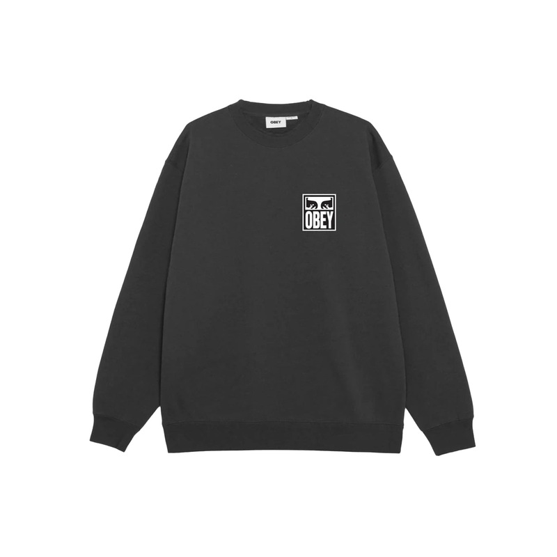 EYES ICON CREW FLEECE|black|S|M|L|XL