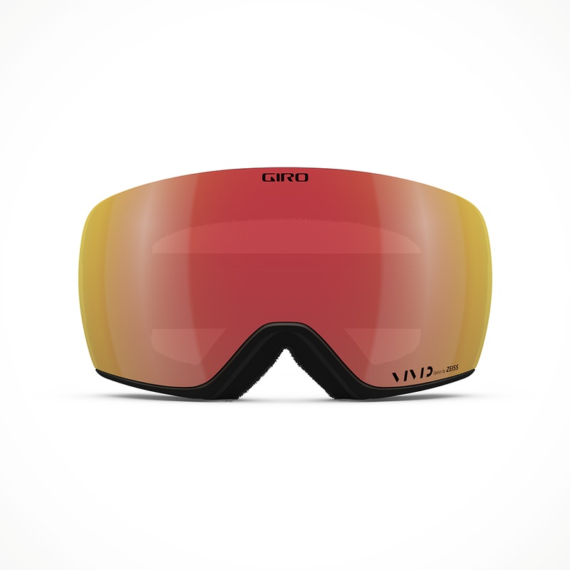 Article II Low Bridge Fit|Black/Grey Flow | Vivid Ember/Vivid Infrared Lens