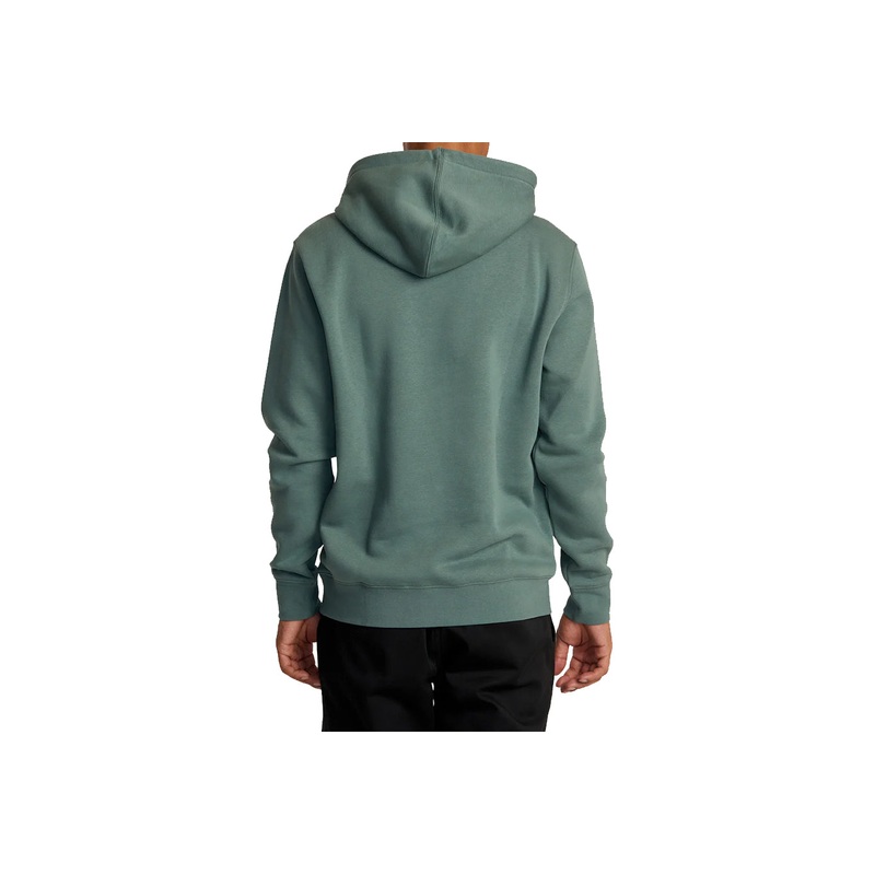 BIG RVCA HOODIE|black|jade|M|L|XL