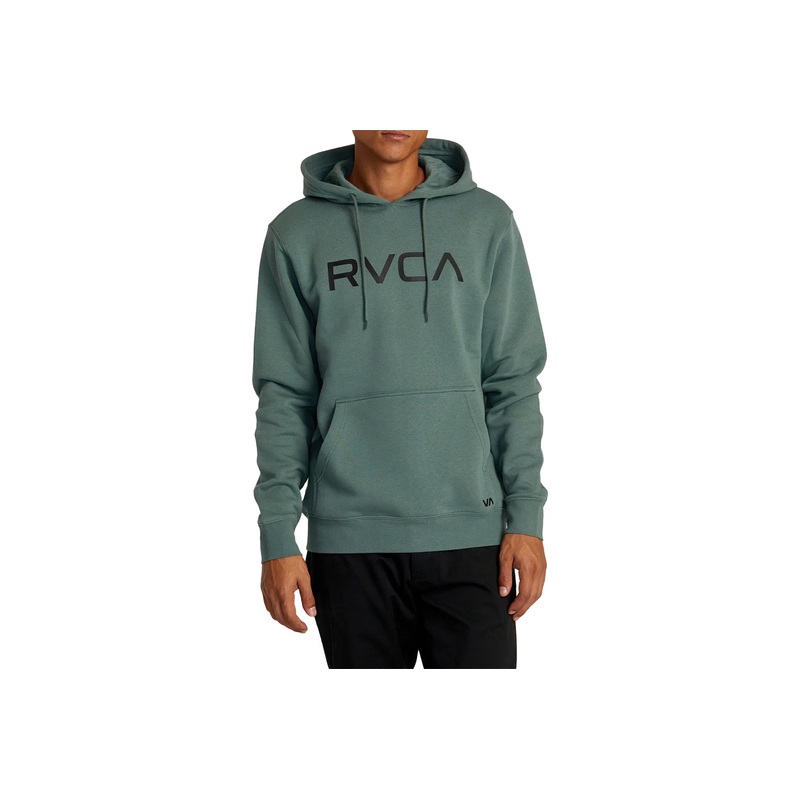 BIG RVCA HOODIE|black|jade|M|L|XL