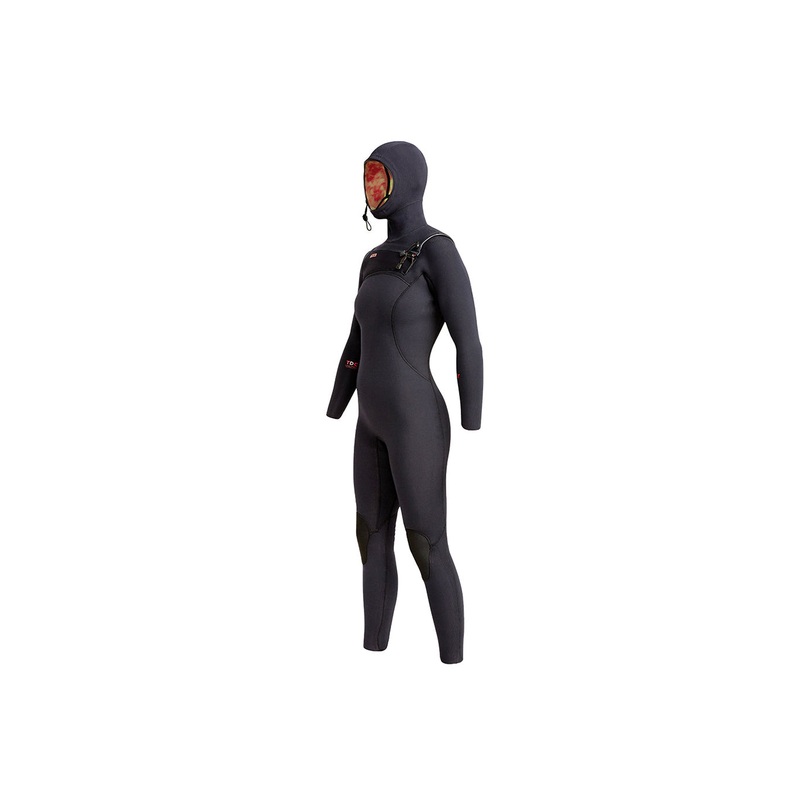 COMP X 4.5/3.5MM CHEST ZIP HOODED WETSUIT – WOMEN