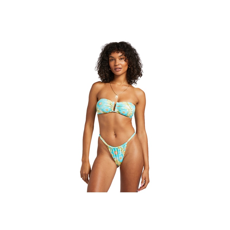 SUMMER SKY RUCHED HIKE SKIMPY BOTTOM