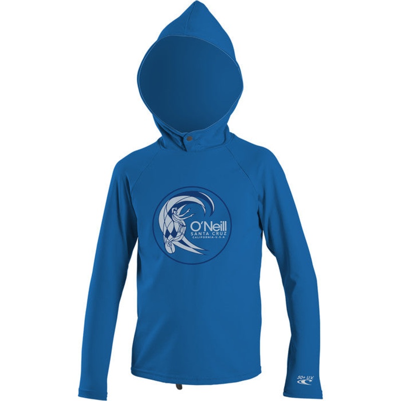 BOYS TODDLE SKINS HODDIE|brite blue|ocean|2