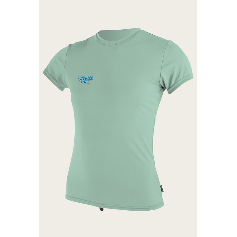 GIRLS SKINS S/S RASH TEE|mint|mist|6|12