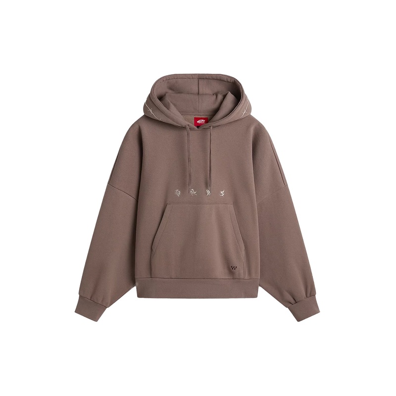 SKATE WIRE LOOSE PO HOODIE|deep taupe|S|M|L