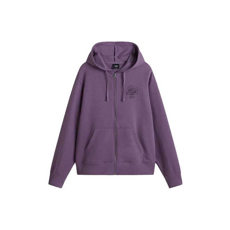 WELLNESS BLOUSANT ZIP HOODIE|grape leaf|S|M|L