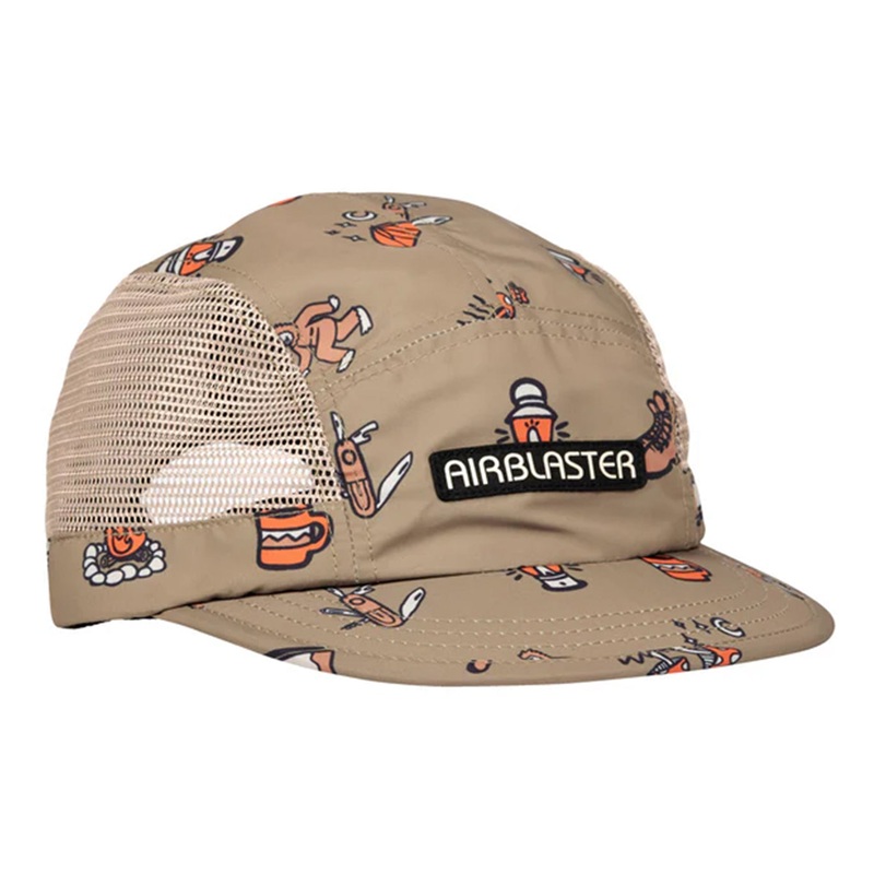 NO FLAP CAP|black|thistle daisy|shroom camp|spu|O/S