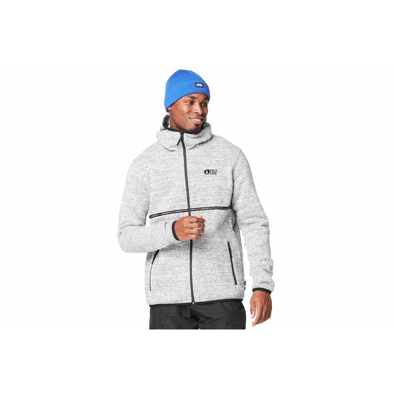 AMBROZE FLEECE|grey melange|S|M|L|XL