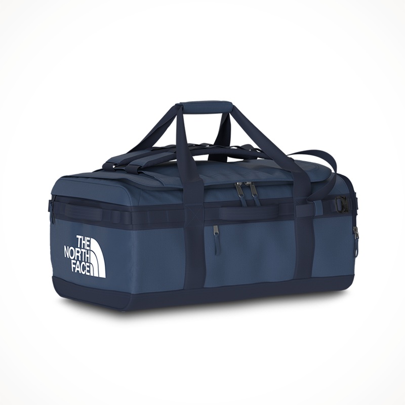 Base Camp Voyager Duffel 62L|Shady Blue/Summit Navy|Soapstone/Stone Slab|TNF Black/Asphalt Grey|62L