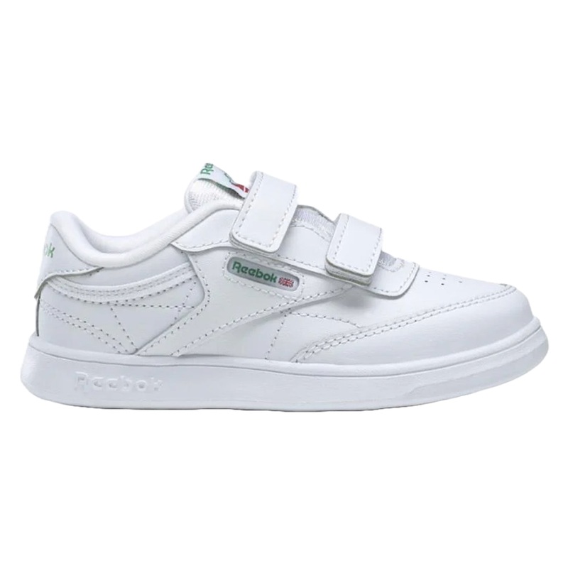CLUB C 2V – INFANT|white/glen green/vector|4|5|6|7|8|9|10
